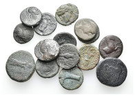 15 pieces Greek coins / SOLD AS SEEN, NO RETURN!