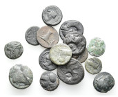 15 pieces Greek coins / SOLD AS SEEN, NO RETURN!