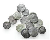 15 pieces Greek coins / SOLD AS SEEN, NO RETURN!