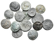 15 pieces Greek coins / SOLD AS SEEN, NO RETURN!