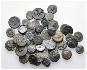 50 pieces mixed coins / SOLD AS SEEN, NO RETURN!