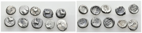 10 pieces Greek silver coins / SOLD AS SEEN, NO RETURN!