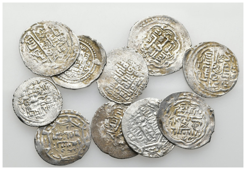 10 pieces Islamic silver coins / SOLD AS SEEN, NO RETURN!