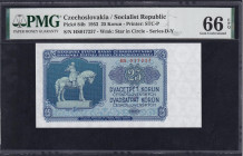Czechoslovakia, 25 Korun, 1953, Gem UNC 66