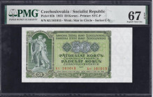 Czechoslovakia, 50 Korun, 1953, Superb Gem UNC 67