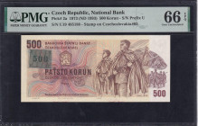 Czech Republic, 500 Korun, 1973, Gem UNC 66 EPQ