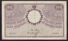 Finland, 100 Markkaa, 1909, VF