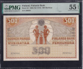 Finland, 500 Markkaa, 1909, About UNC 55 EPQ