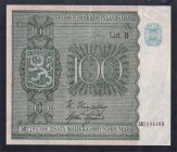 Finland, 100 Markkaa, 1945, XF