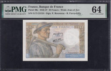 France, 10 Francs, 1942-1947, Choice UNC 64
