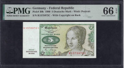 Germany, 5 Deutsche Mark, 1980, Gem UNC 66 EPQ,