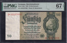 Germany, 50 Reichsmark, 1933, Superb Gem UNC 67 EPQ