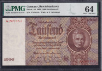Germany, 1000 Reichsmark, 1936, Choice UNC 64