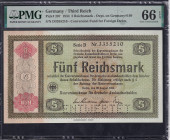Germany, 5 Reichsmark, 1934, Gem UNC 66 EPQ