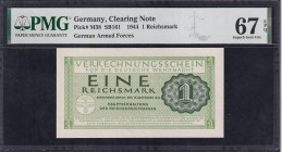 Germany, 1 Reichsmark, 1944, Superb Gem UNC 67 EPQ