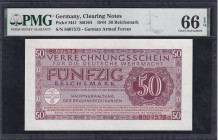 Germany, 50 Reichsmark, 1944, Gem UNC 66 EPQ