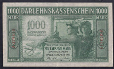 Germany KOWNO, 1000 Mark, 1918, VF