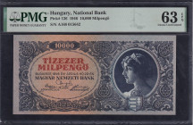 Hungary, 10000 Milpengo, 1946, Choice UNC 63 EPQ
