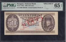 Hungary, 50 Forint, 1980, Gem UNC 65 EPQ