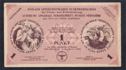 Latvia, 1 Punkt, 1941 - 1945, VF