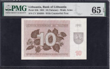 Lithuania, 10 Talonas, 1991, Gem UNC 65 EPQ