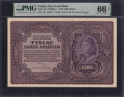 Poland, 1000 Marek, 1919, Gem UNC 66 EPQ