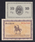 Poland, 10-50 Pfennig, 1920-1921, UNC