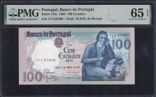 Portugal, 100 Escudos, 1984, Gem UNC 65 EPQ