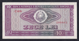 Romania,10 Lei, 1966, UNC