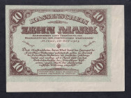 Russia, 10 Mark, 1919, AU