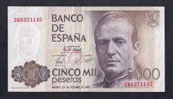 Spain, 5000 Pesetas, 1979, XF
