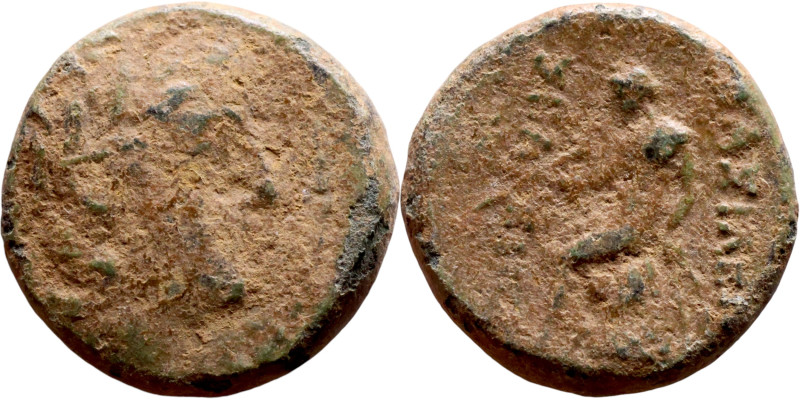 Seleukos II Kalinikos (Seleukid King: 246 - 226 BC) AE bronze. Obv: : Diademed h...