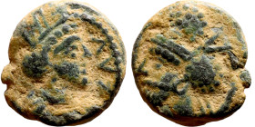 Parthian Kings, Uncertain Ruler (3 BC – 3 AD) Bronze coin