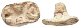 BYZANTINE LEAD SEAL. (Circa 7th-11th Century).Pb. Condition: Good very fine
Weight: 5.30 g
Diameter: 18.39 m