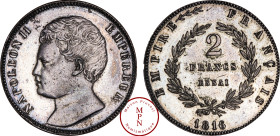 France, Napoléon II, 2 Francs, Essai, 1816 Av. NAPOLEON II EMPEREUR, Tête nue à gauche, Rv. EMPIRE FRANCAIS // 2 / FRANCS / ESSAI, dans une couronne, ...