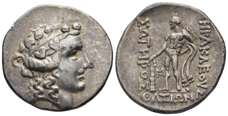 ISLANDS off THRACE. Thasos. Tetradrachm (Circa 148-90/80 BC).

Obv: Head of Dion...