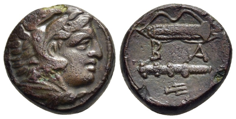 KINGS OF MACEDON. Alexander III 'the Great' (336-323 BC). Ae. Uncertain mint in ...