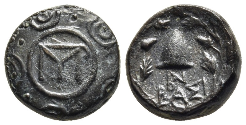 KINGS OF MACEDON. Pyrrhos of Epiros (287-285 and 274-273). Ae. Uncertain Macedon...