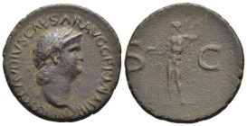 NERO (54-68). As. Mint in Thrace (Perinthus?).

Obv: NERO CLAVDIVS CAESAR AVG GERM P M TR P.
Laureate head right.
Rev: S - C.
Neptune standing fa...