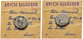 VESPASIAN (69-79). Denarius. Rome. "Judaea Capta" issue.

Obv: IMP CAESAR VESPASIANVS AVG.
Laureate head right.
Rev: IVDAEA.
Judaea seated right,...