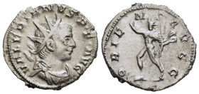 VALERIAN I (253-260). Antoninianus. Colonia Agrippinensis.

Obv: VALERIANVS P F AVG.
Radiate, draped and cuirassed bust right.
Rev: ORIENS AVGG.
Sol a...