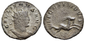 GALLIENUS (253-268). Antoninianus. "Legionary series", honoring Legio XXII Primigenia. Mediolanum.

Obv: GALLIENVS AVG.
Radiate and cuirassed bust rig...