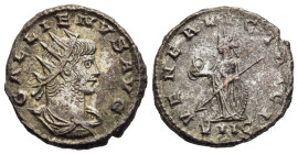 GALLIENUS (253-268). Antoninianus. Antioch.

Obv: GALLIENVS AVG 
Radiate, draped and cuirassed bust of Gallienus to right. 
Rev: VENER VICTRICI// VIIC...