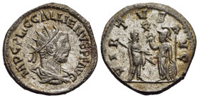 GALLIENUS (253-268). Antoninianus. Samosata.

Obv: IMP C P LIC GALLIENVS P F AVG.
Radiate, draped and cuirassed bust to right; pellet beneath.
Rev...