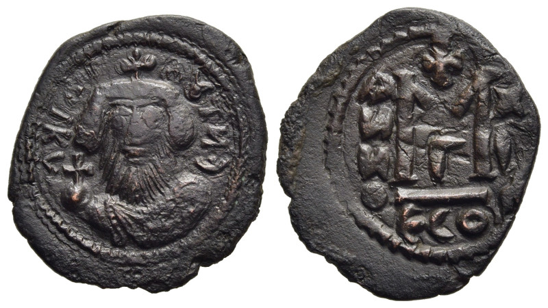 ISLAMIC. Time of the Rashidun. Pseudo-Byzantine types (AH 15/16-23/4 AH). Fals, ...