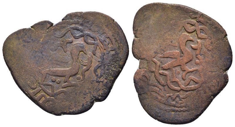 ISLAMIC. The Coinage of Yemen. Rasulids, al-Manṣūr ‘Umar (?), AE fals, date off ...