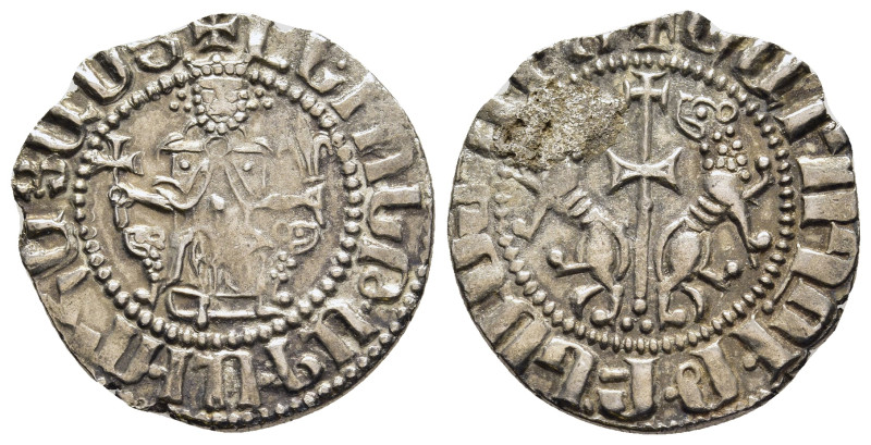 CILICIAN ARMENIA. Levon I (1198-1219). Tram.

Obv: 'Levon King of all the Armeni...