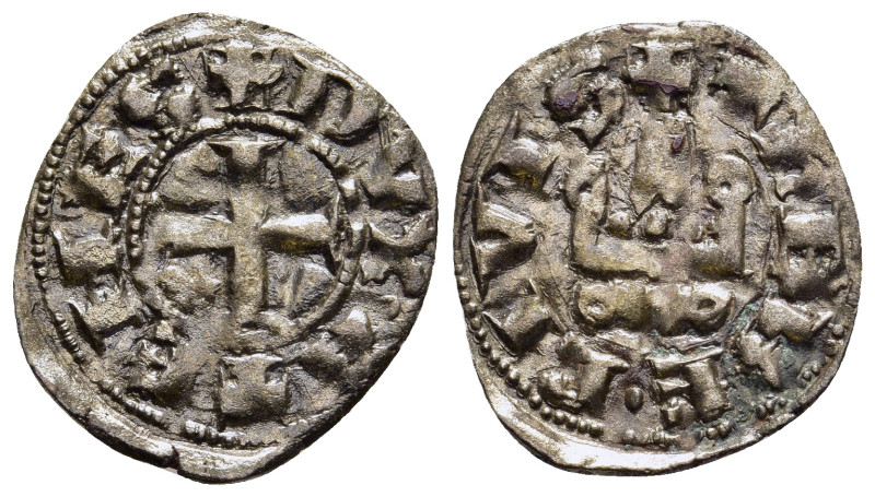 CRUSADERS. Frankish Greece. Athens. Catalan Dukes of Athens(?). Denier Tournois....