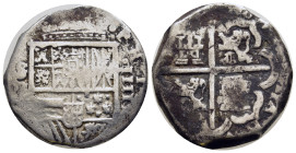 SPAIN. Philip III (1598-1621). Cob 4 Reales. Sevilla, 1610(?).

Cf. Cal. 266.

Condition: Good fine.

Weight: 13,19g.
Diameter: 28mm.