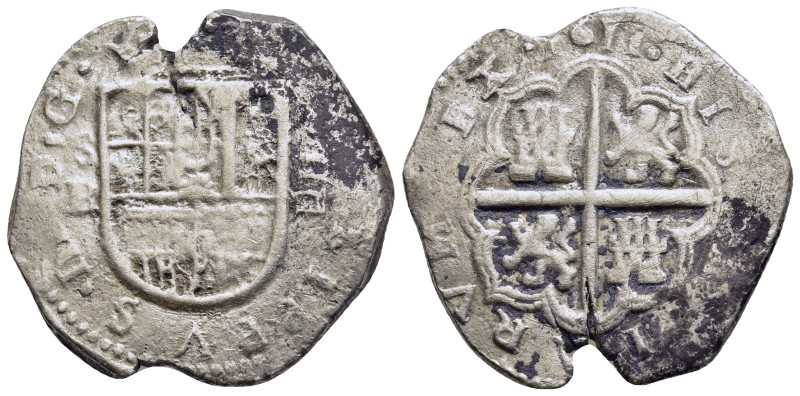 SPAIN. Philip III (1598-1621). Cob 4 Reales. Sevilla, 1611.

Cal. 806.

Conditio...